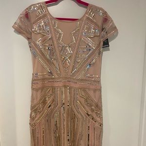 Boohoo Pink Sequin Minidress NWT Size 12
